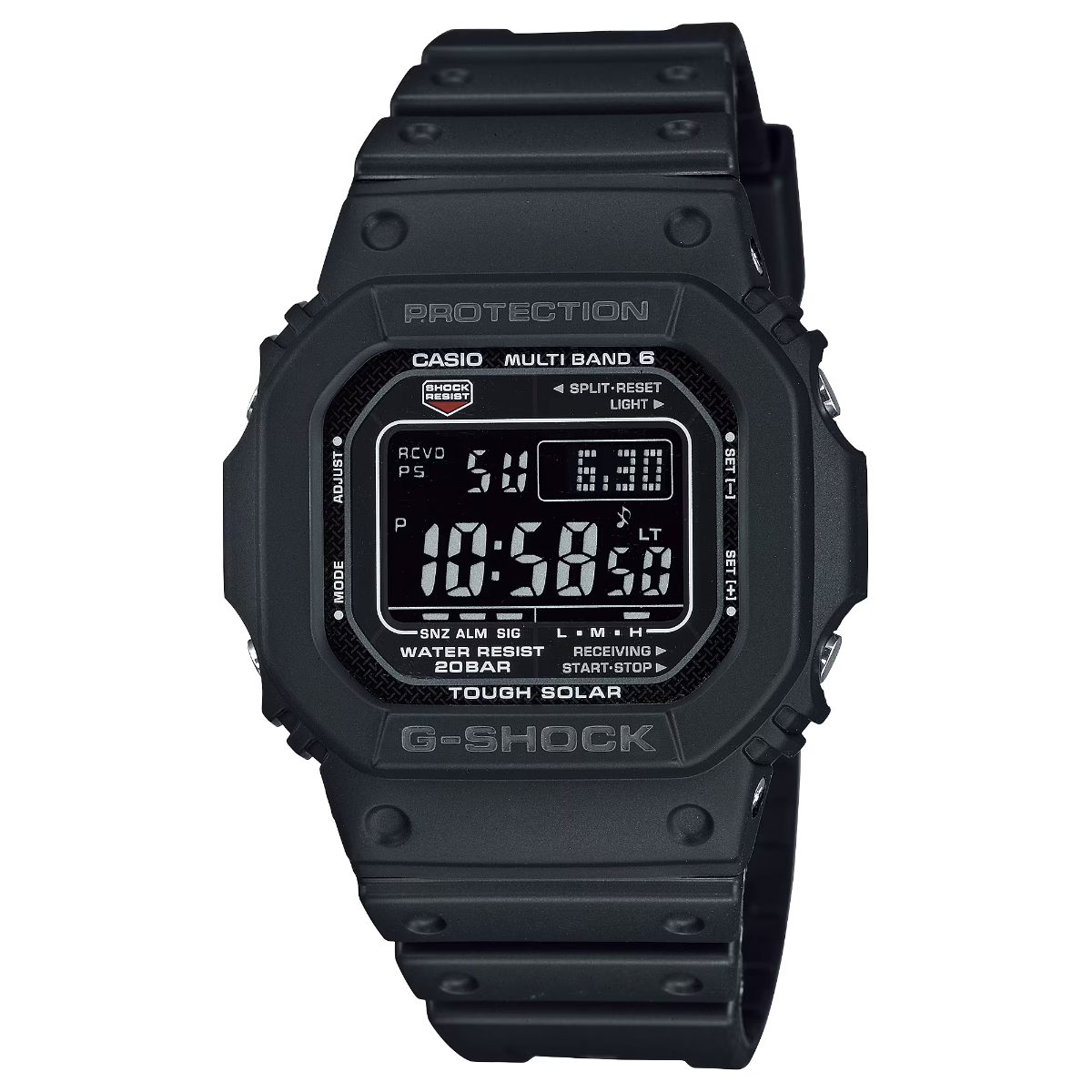 G-Shock Mens 200m Solar - GW-M5610U-1BER