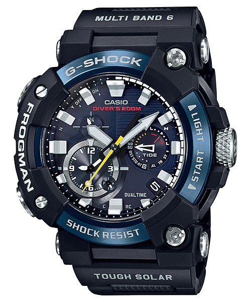 G-Shock Mens 200m Carbon Bluetooth Frogman - GWF-A1000C-1ADR