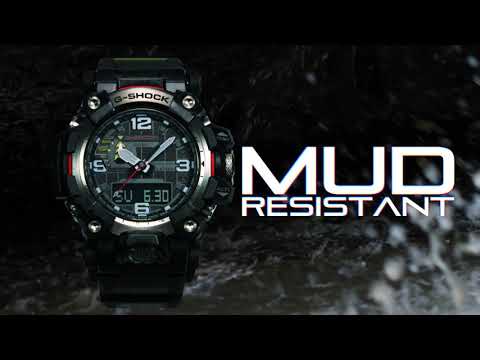 G-Shock Mens 200 m koolstofkern drievoudige sensor Mudmaster - GWG-2000-1A5DR