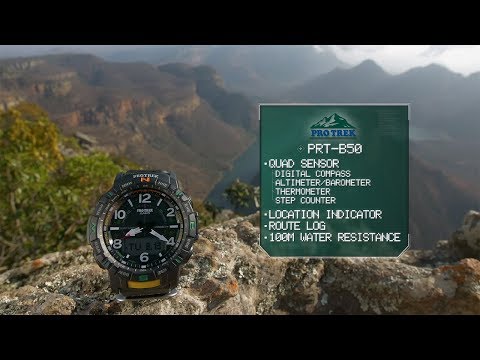 Protrek Mens 100m Bluetooth Quad Sensor - PRT-B50-1DR