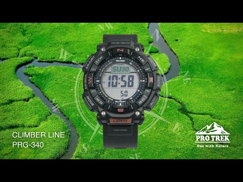 Protrek Climber Mens 100m Solar - PRG-340-1M 