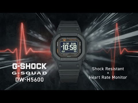 G-Shock Move Mens 200m Heart Rate Solar - DW-H5600-2