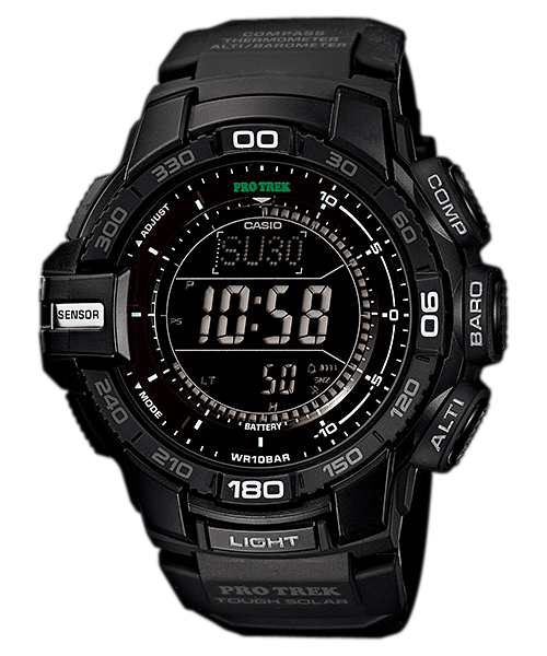 Protrek Mens 100m Solar Triple Sensor - PRG-270-1ADR