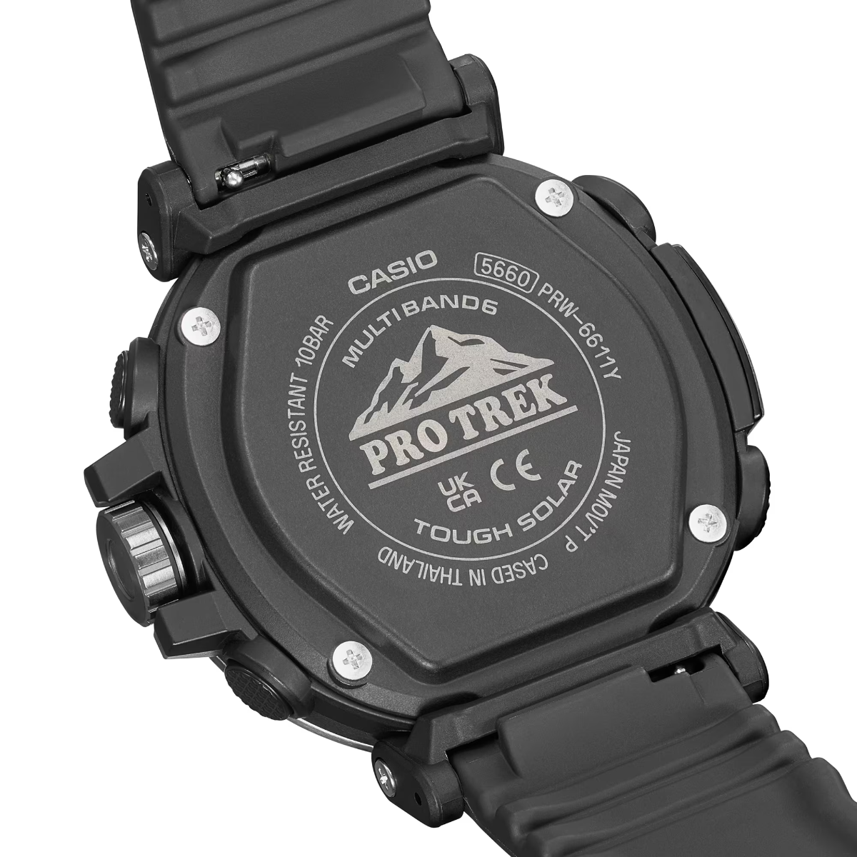 Protrek Mens 100m Triple Sensor Solar - PRW-6611Y-1