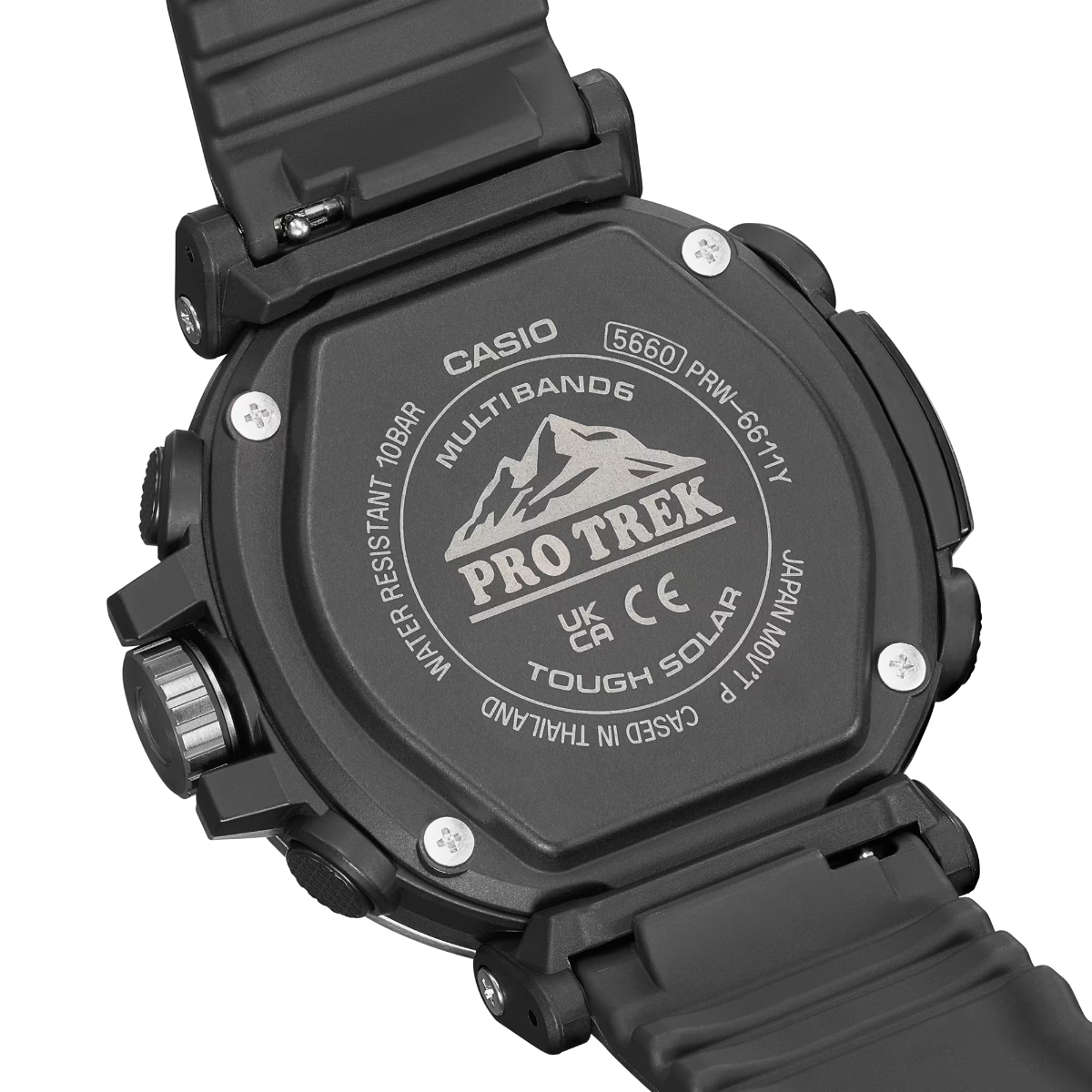 Protrek Mens 100m Triple Sensor Solar - PRW-6611Y-1M 